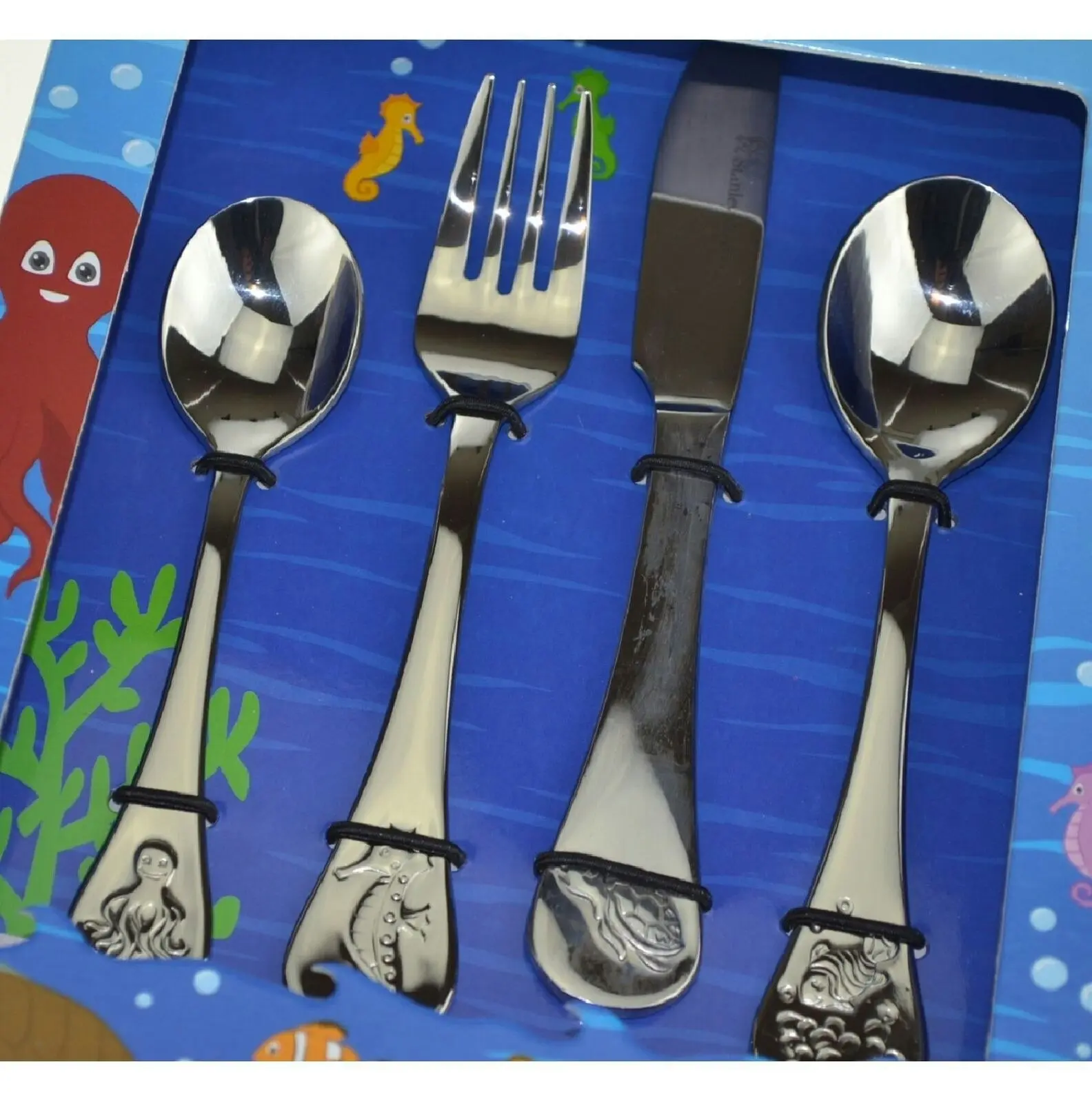 Stanley Rogers Children's Cutlery Set   Sea Animals