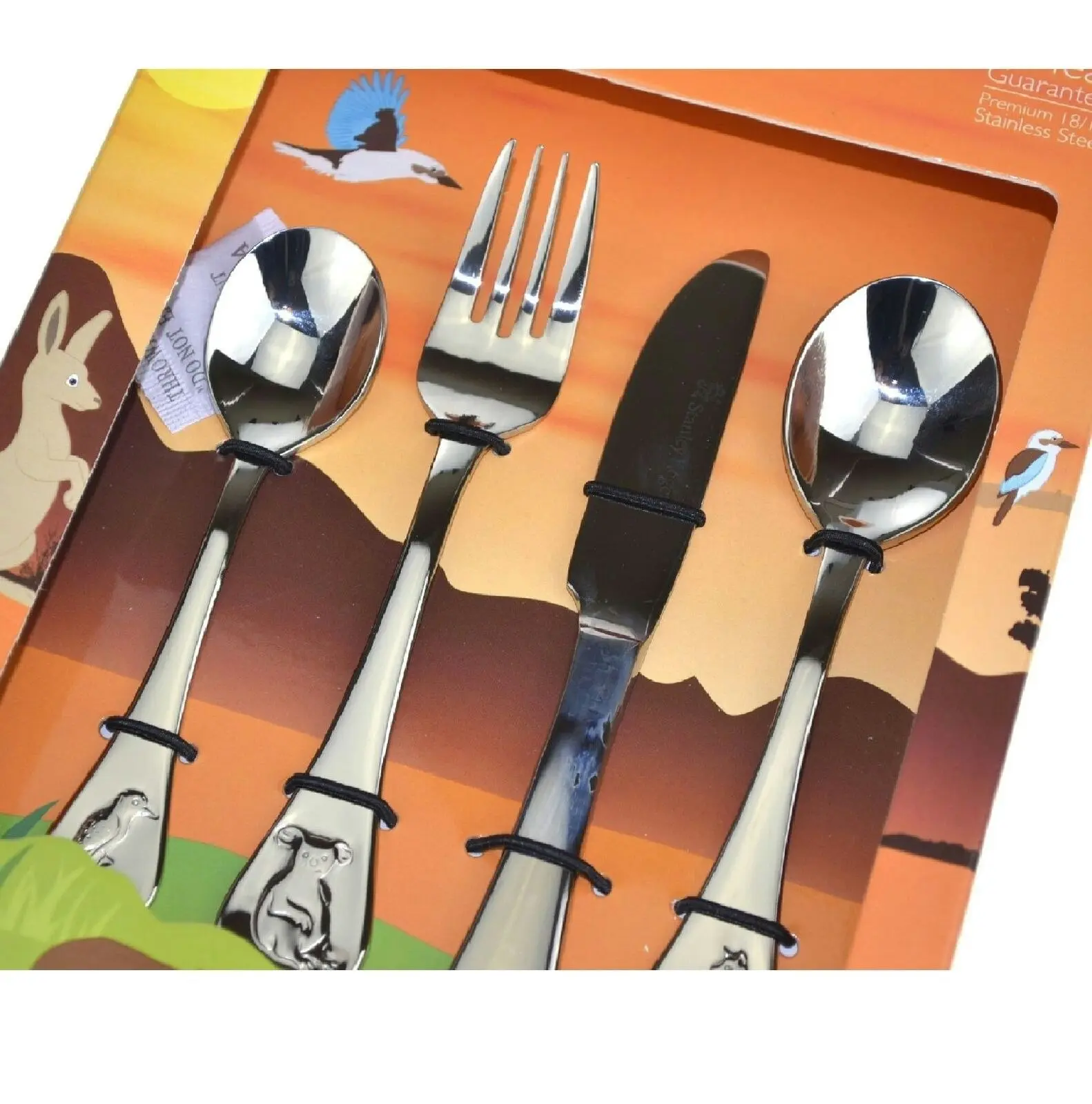 Stanley Rogers Children's Cutlery Set   Australian Animals