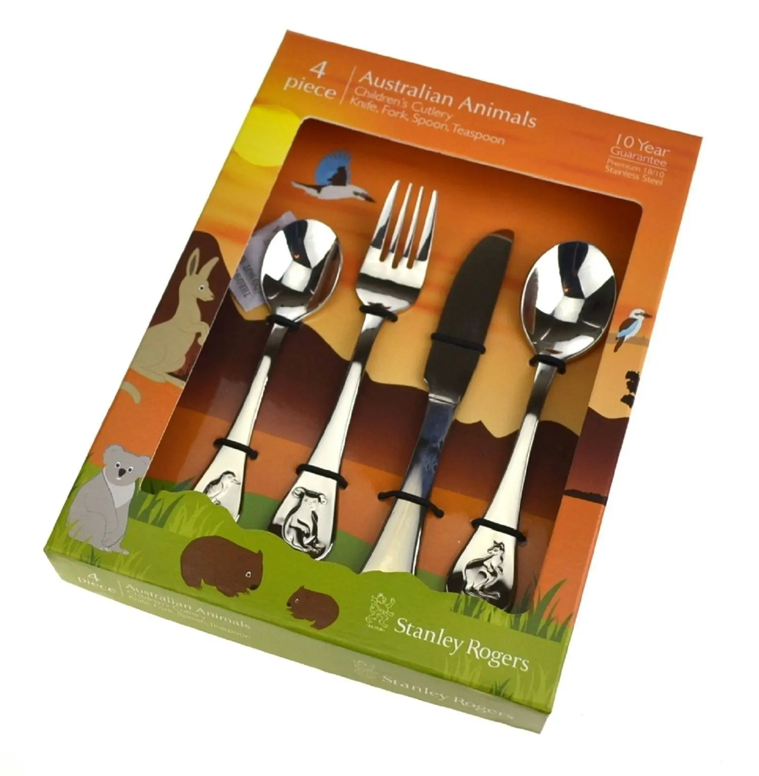 Stanley Rogers Children's Cutlery Set   Australian Animals