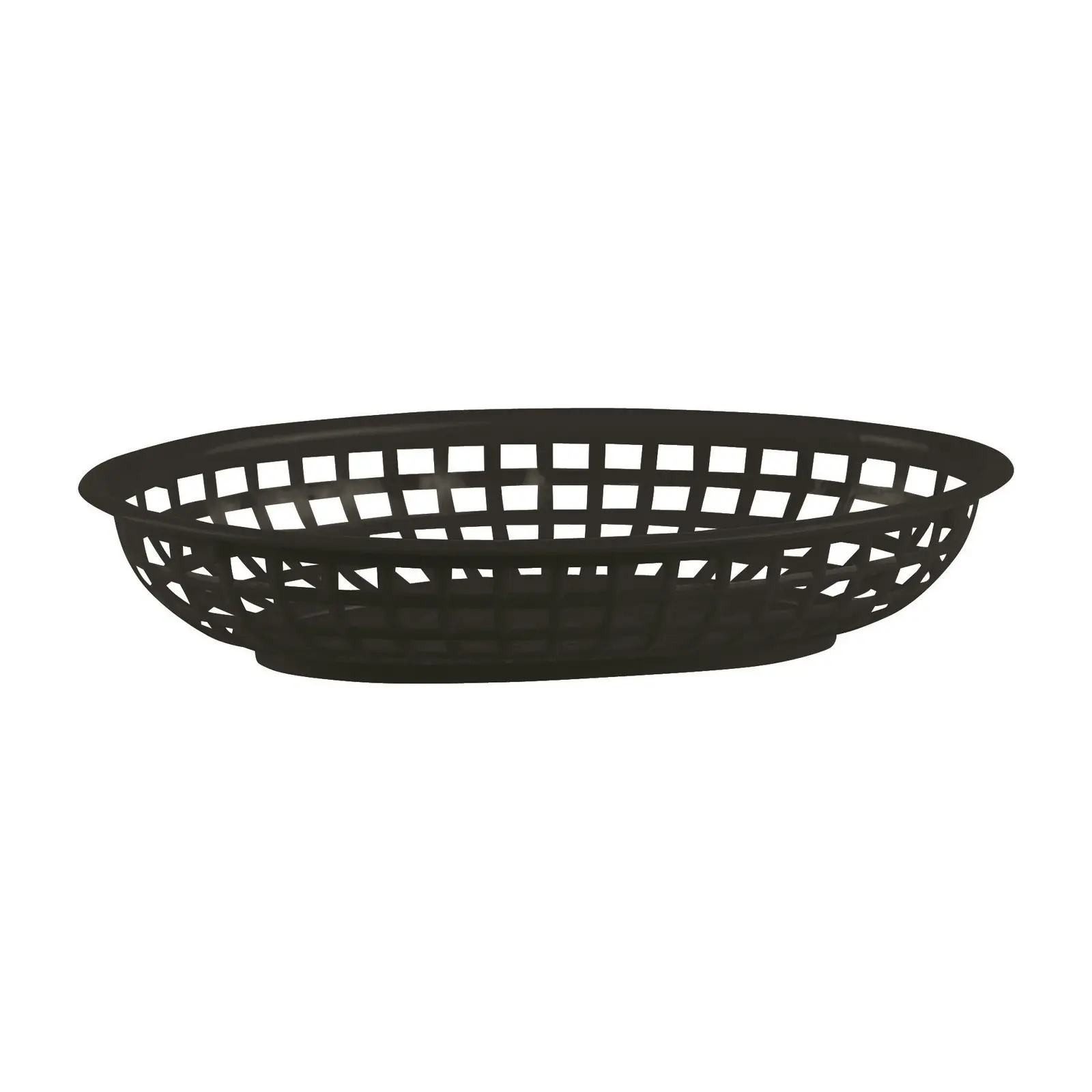 PLASTIC OVAL BREAD BASKET SMALL - 24 x 15cm SET 12