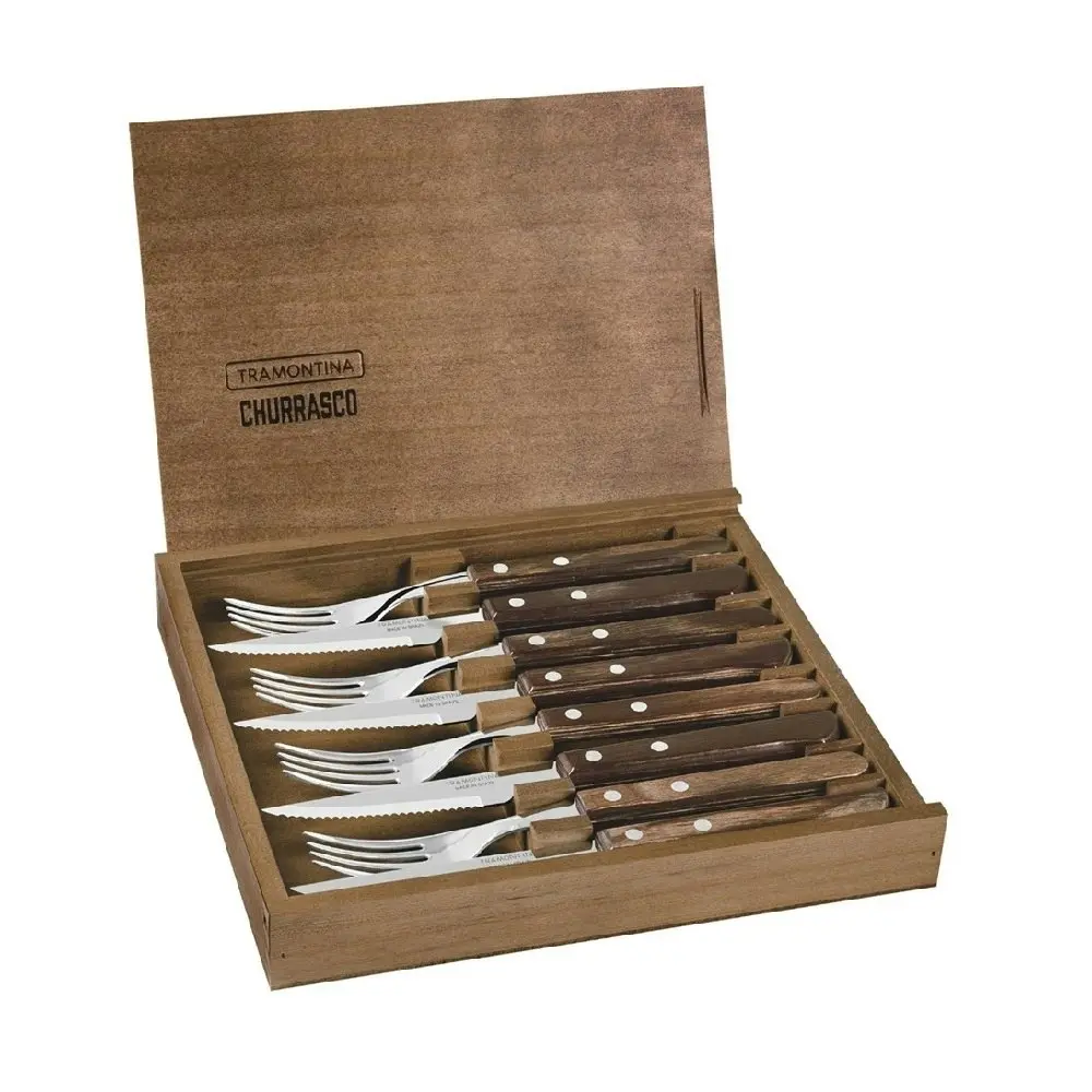 Tramontina Churrasco Vaneira 8 Piece Cutlery Set