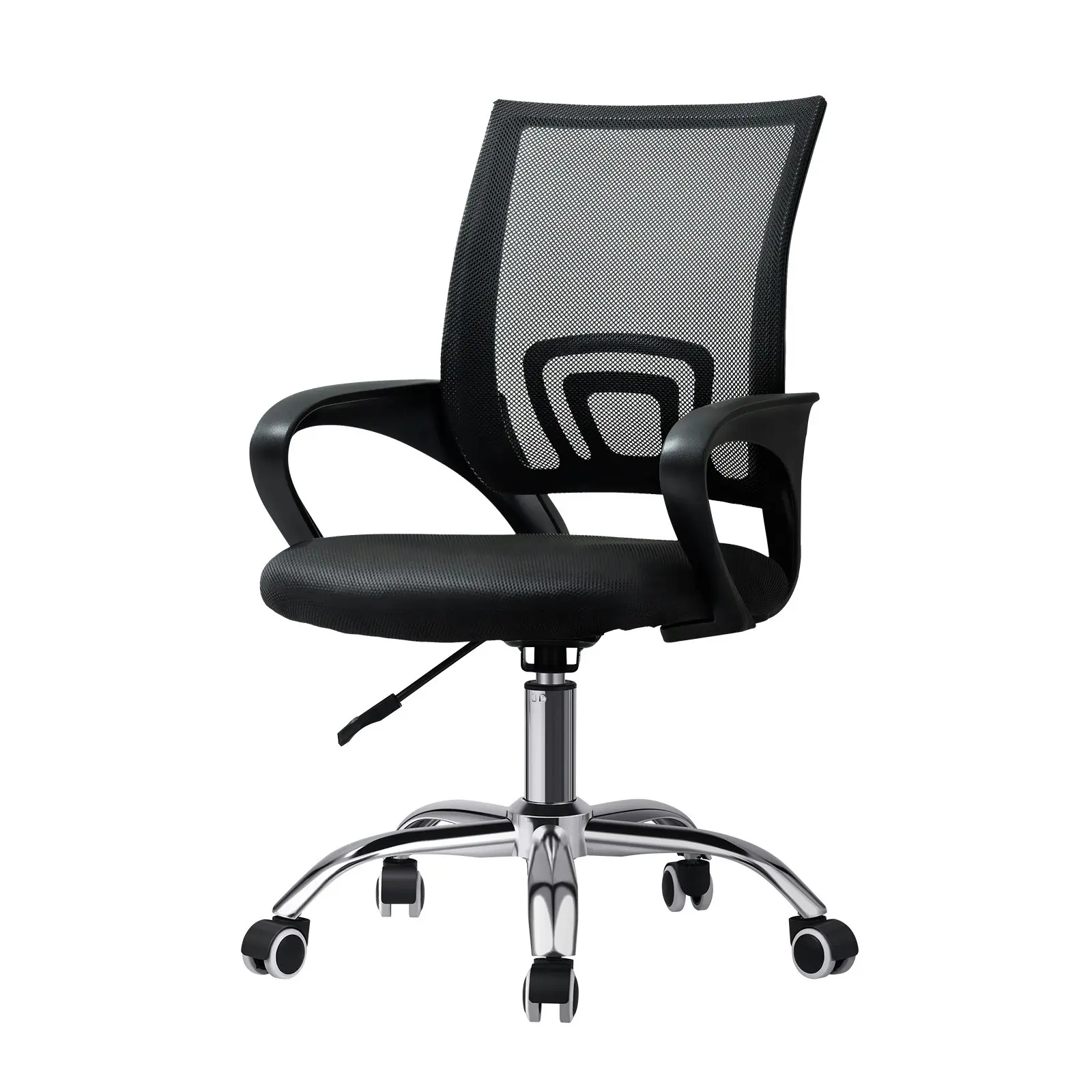 Oikiture Office Gaming Chair Computer Mesh Chairs Executive Foam Seat Black