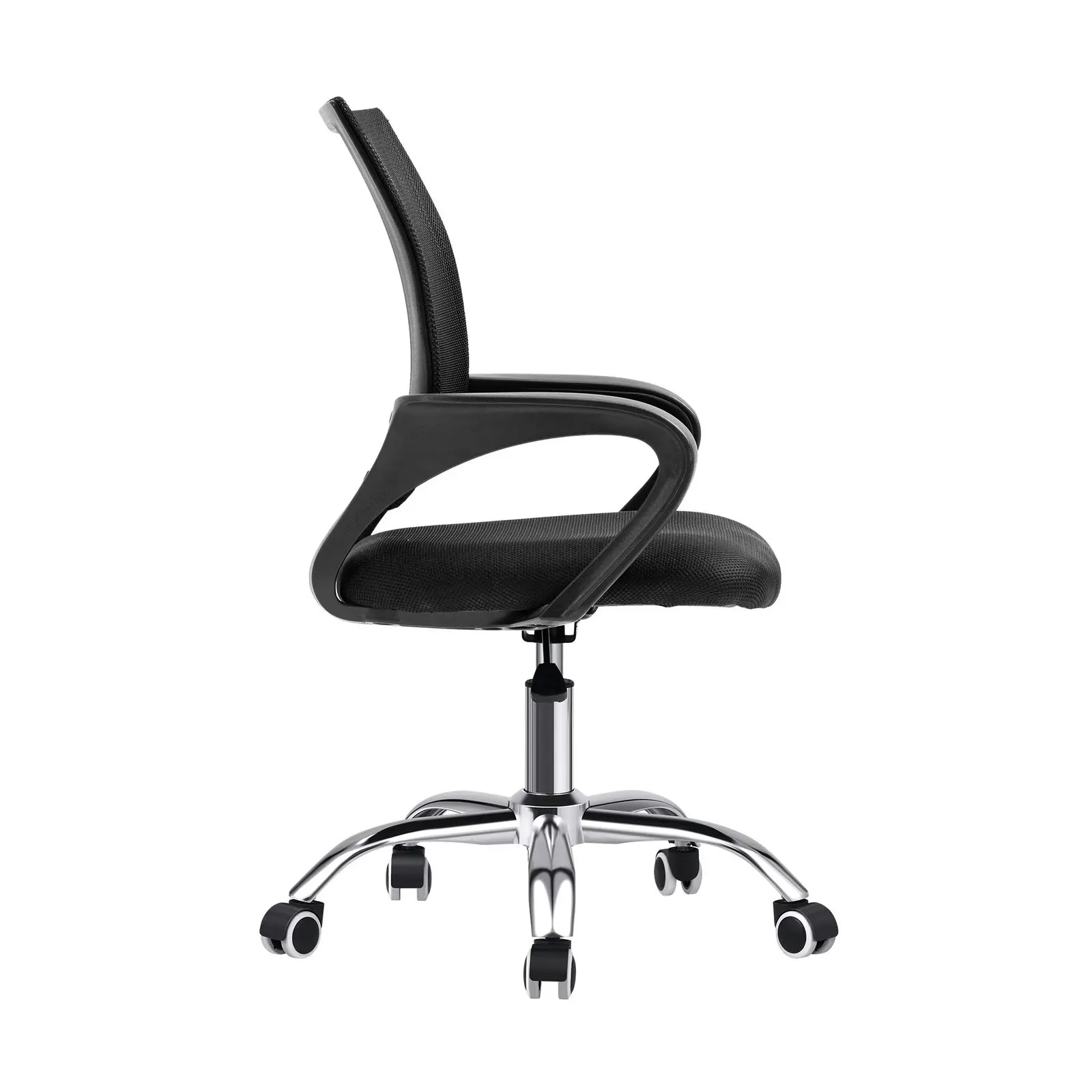 Oikiture Office Gaming Chair Computer Mesh Chairs Executive Foam Seat Black