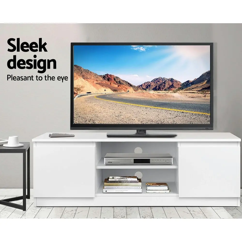 Artiss TV Cabinet Entertainment Unit 120cm White Anita