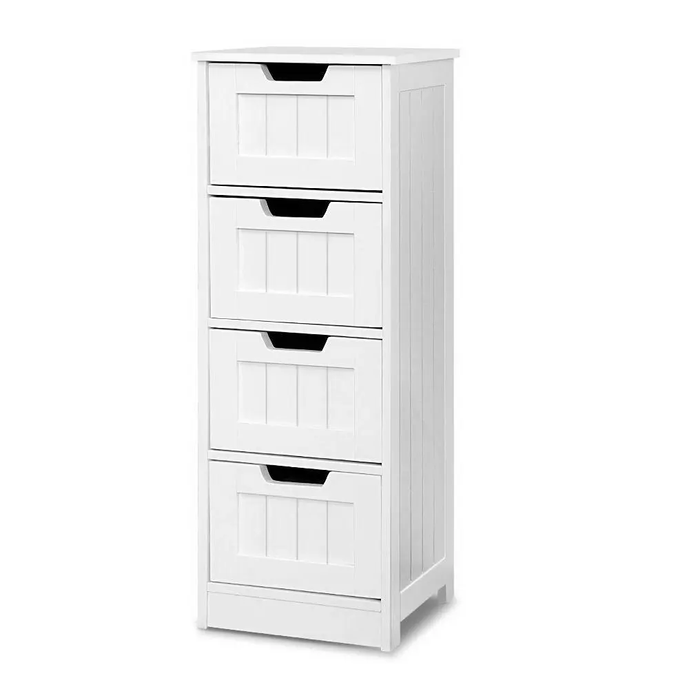 Artiss 4 Chest of Drawers  - LEESA White