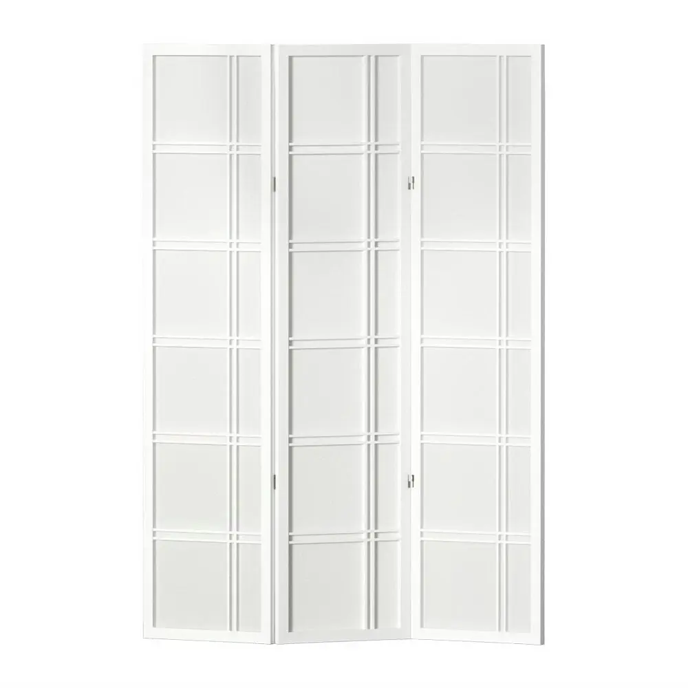 Artiss 3 Panel Room Divider Screen 132x179cm Nova White