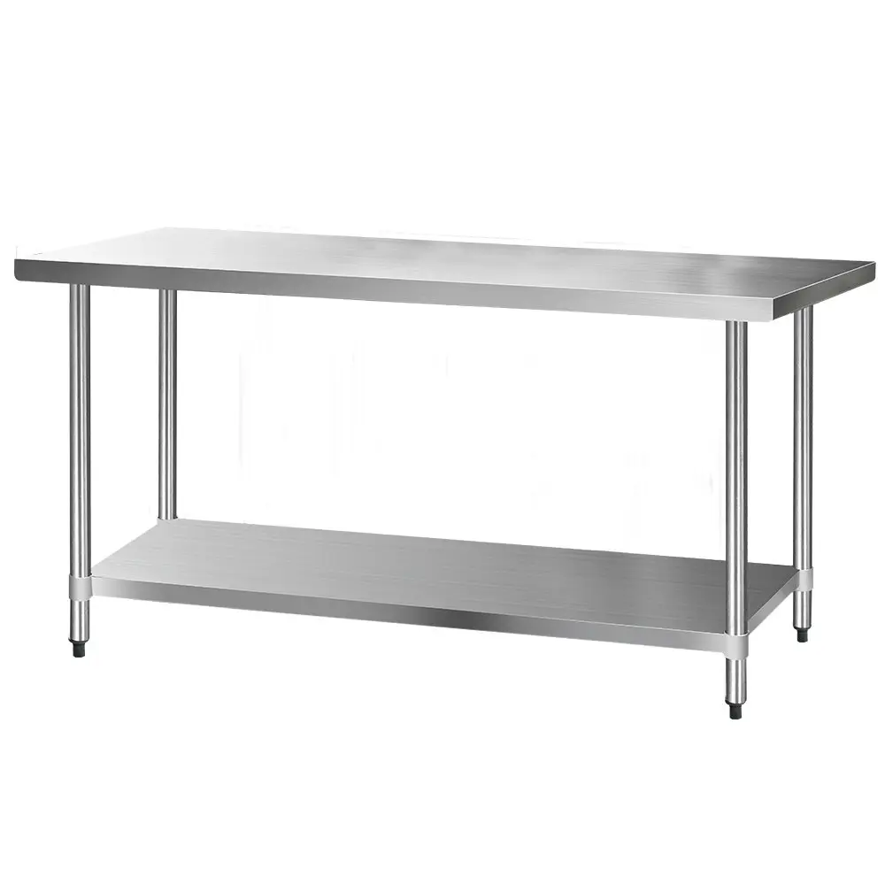 Cefito 1829x760mmÂ Stainless Steel Kitchen Bench 430