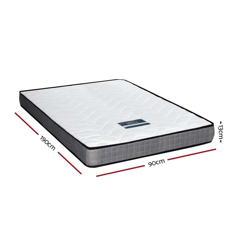 Giselle Bedding 13cm Mattress Tight Top Single Medium Firm