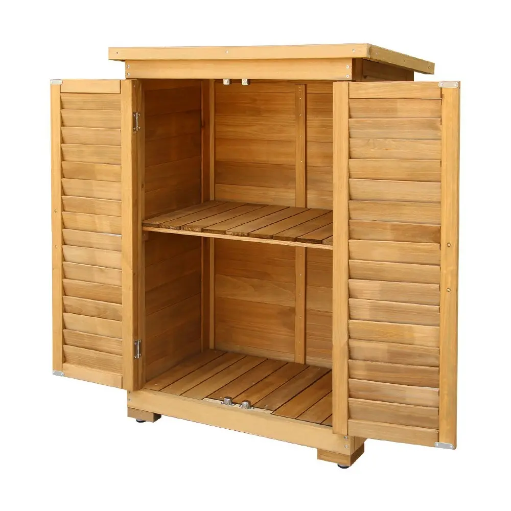 Gardeon Outdoor Storage Cabinet Box Wooden Portable Timber Garage Yard Furniture