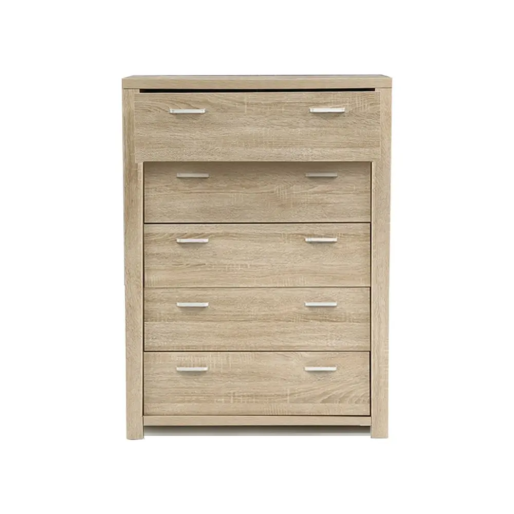 Artiss 5 Chest of Drawers - MAXI Pine