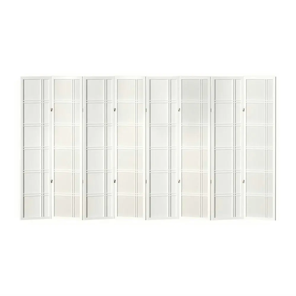 Artiss 8 Panel Room Divider Screen 353x179cm Nova White