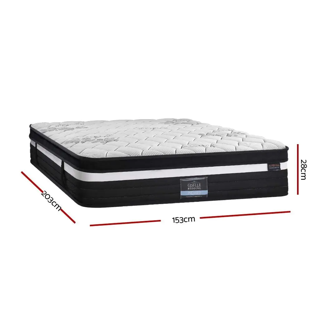 Giselle Bedding 28cm Mattress Super Firm Queen