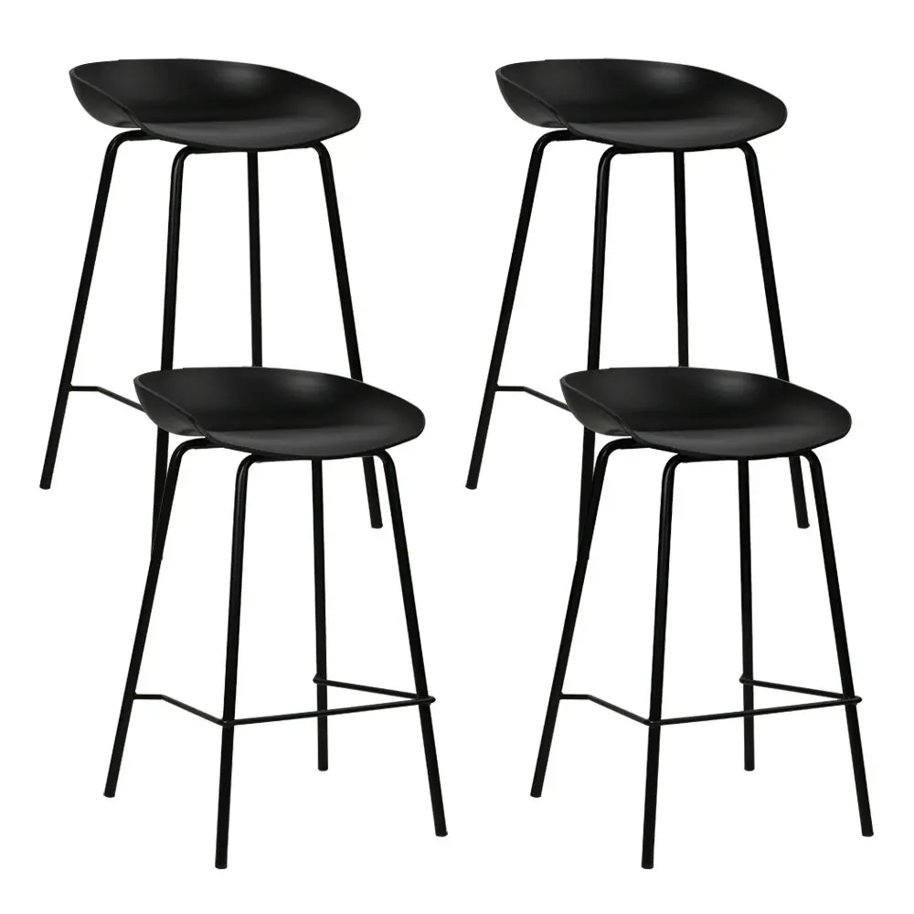 Artiss 4x Bar Stools Kitchen Counter Stools Metal