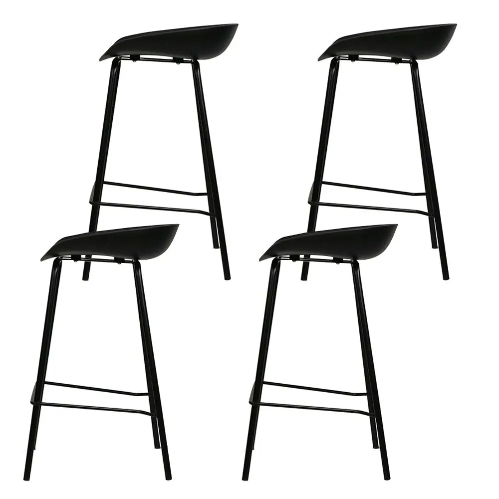 Artiss 4x Bar Stools Kitchen Counter Stools Metal