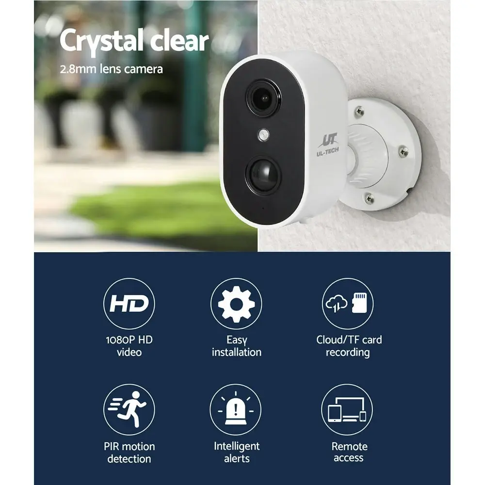 UL-tech 1080P Wireless IP Camera WIFI Home Security Cam