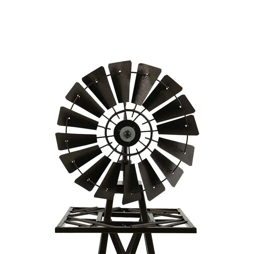 Gardeon Garden Windmill 120cm Metal Ornaments Outdoor Decor Ornamental Wind Mill