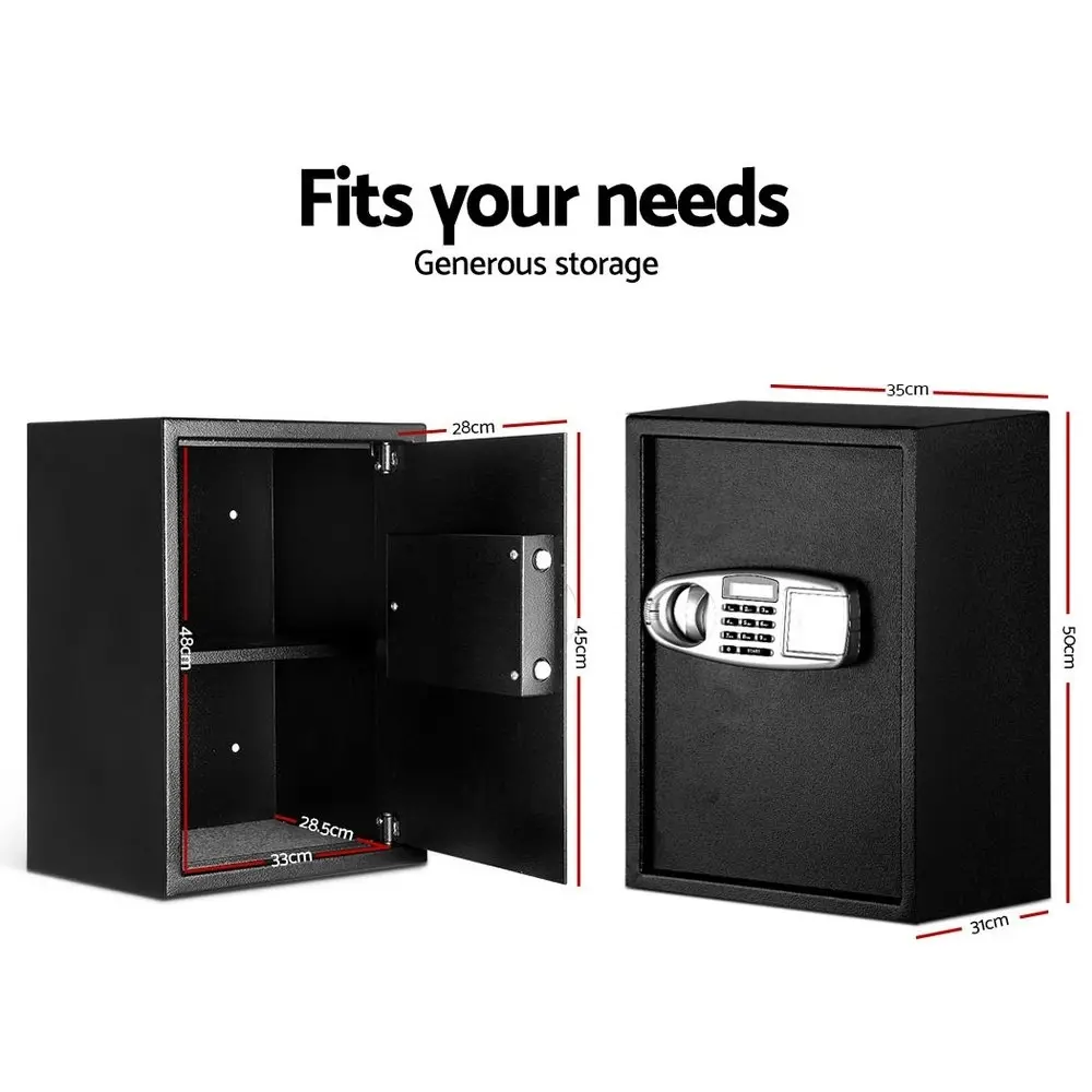 UL-Tech Security Safe Box LCD Display