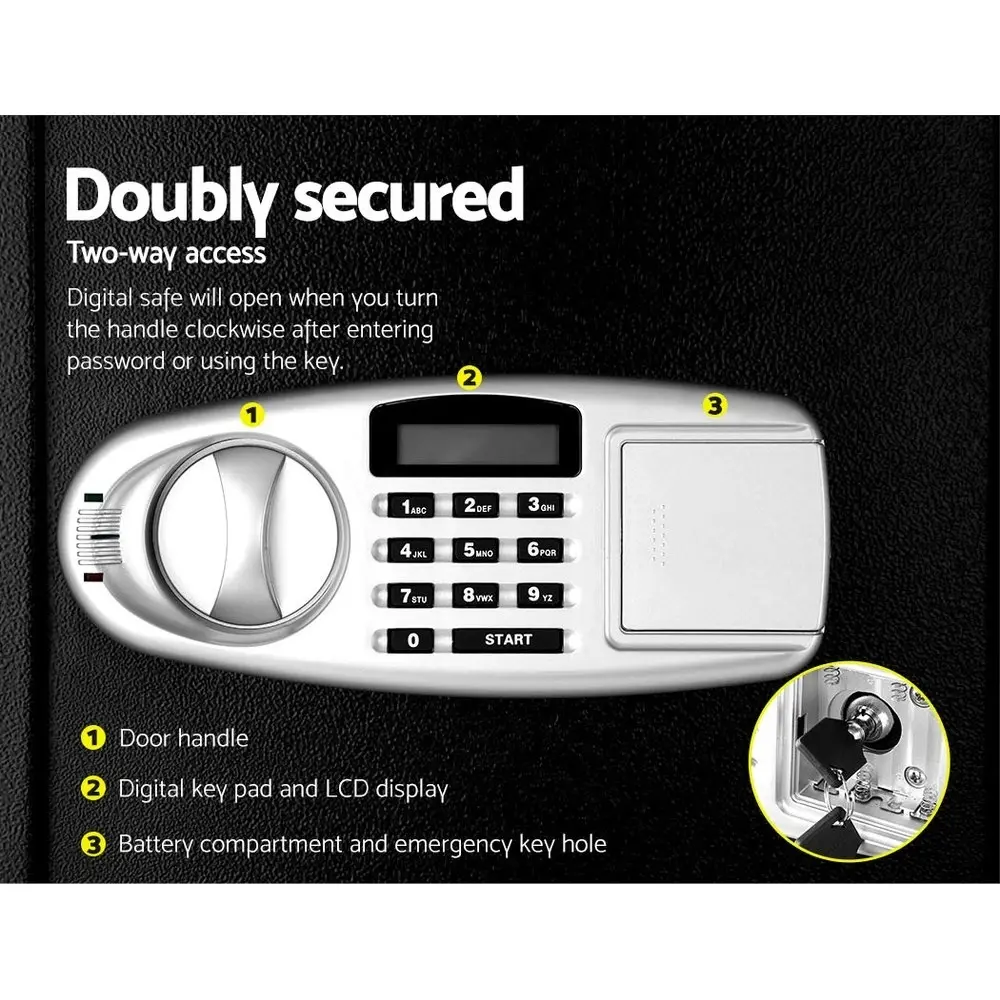 UL-Tech Security Safe Box LCD Display