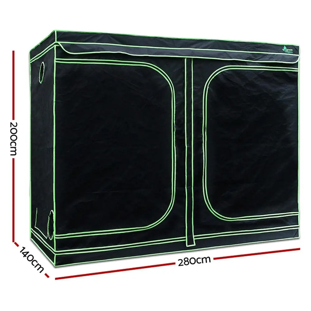 Greenfingers Grow Tent 280x140x200CM Hydroponics Kit Indoor Plant Room System