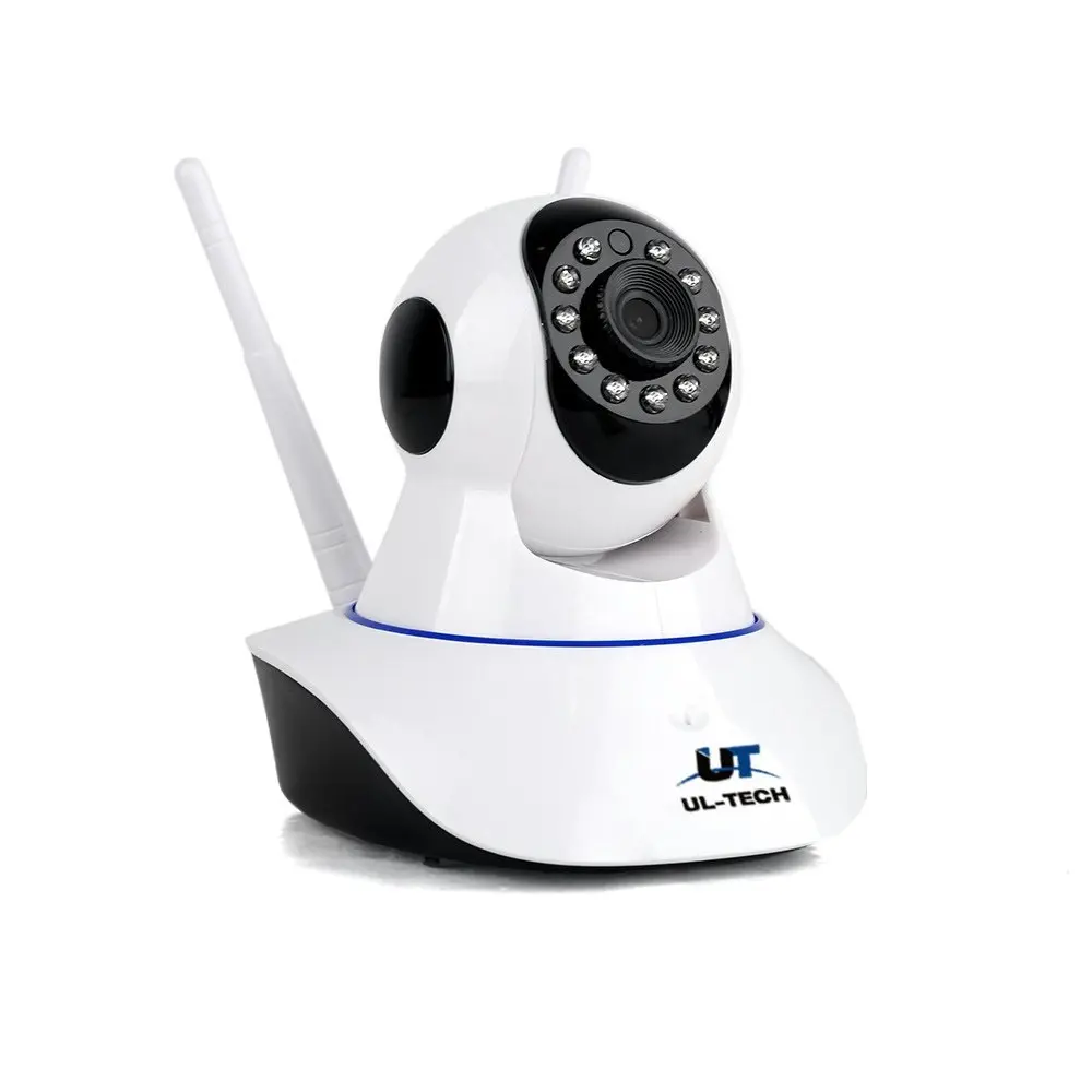 UL-Tech 1080P Wireless IP Cameras Security WIFI Cam White