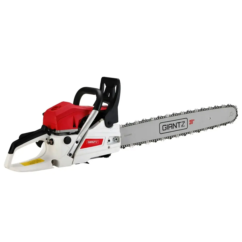 Giantz Chainsaw Petrol 62CC 20" Bar Commercial E-Start Pruning Chain Saw Spark Plug