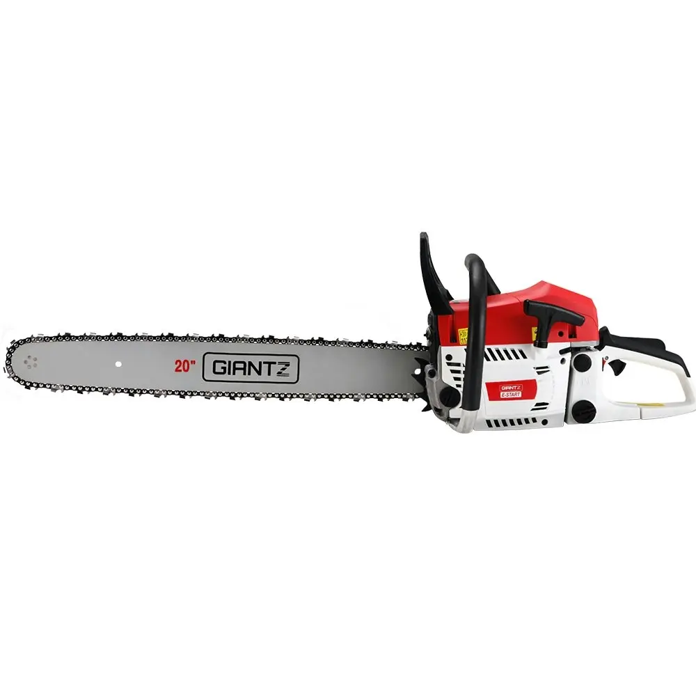 Giantz Chainsaw Petrol 62CC 20" Bar Commercial E-Start Pruning Chain Saw Spark Plug