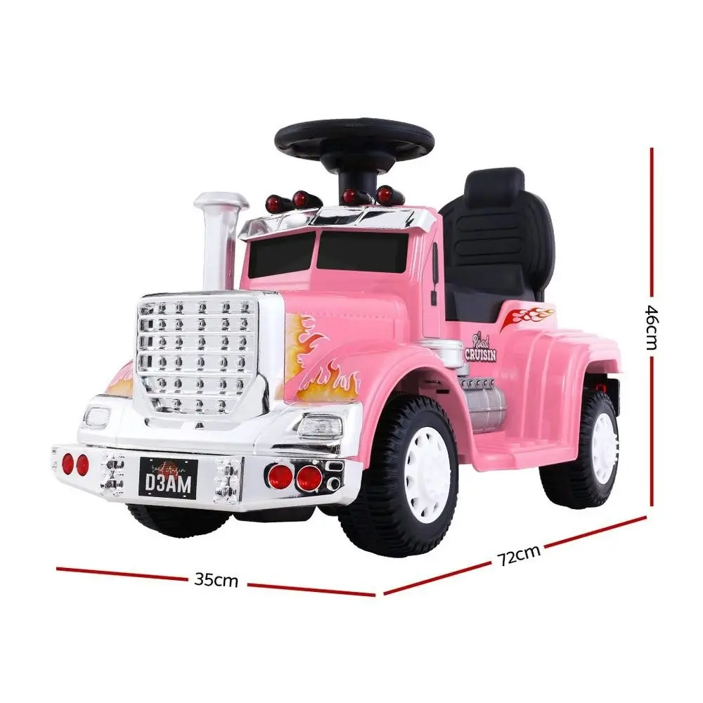 Rigo Kids Electric Ride On Car Truck Motorcycle Motorbike Toy Cars 6V Pink