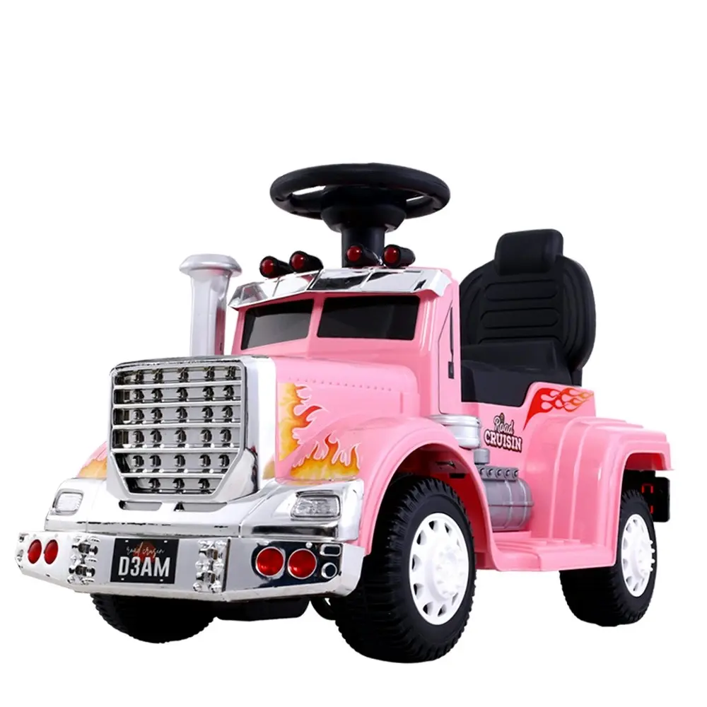 Rigo Kids Electric Ride On Car Truck Motorcycle Motorbike Toy Cars 6V Pink