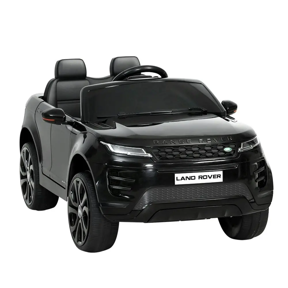 Kids Electric Ride On Car Land Rover Licensed Toy Cars Remote 12V Battery Black