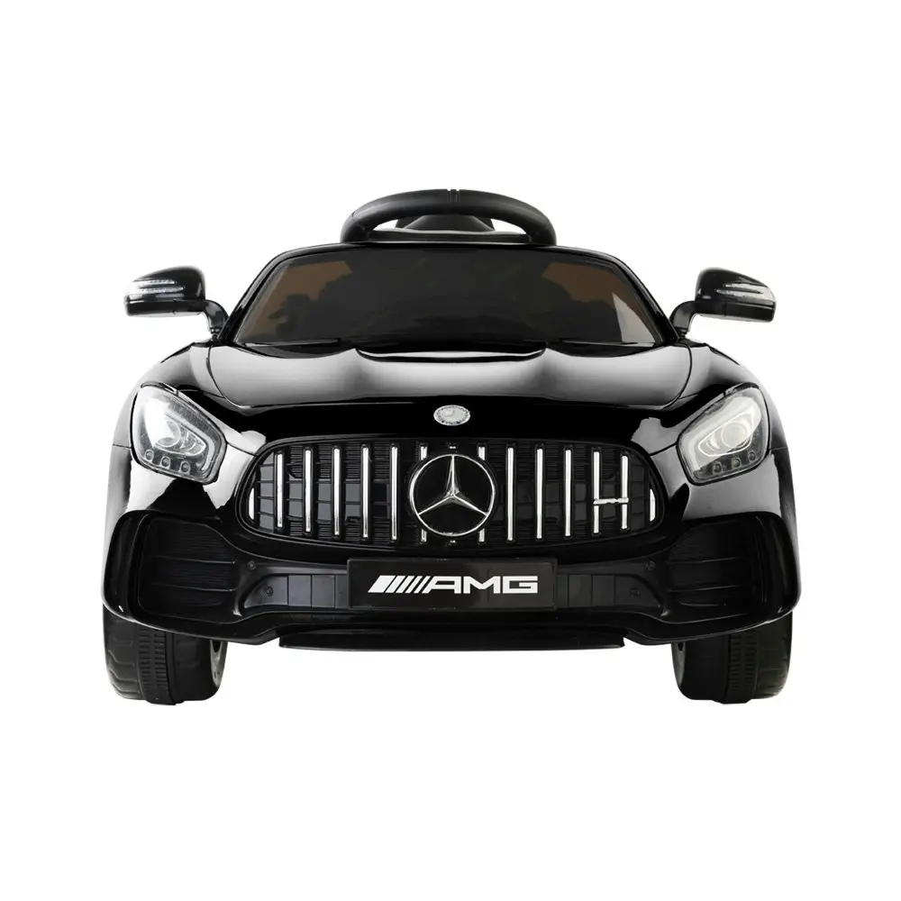 Kids Electric Ride On Car Mercedes-Benz AMG GTR Licensed Toy Cars 12V Black