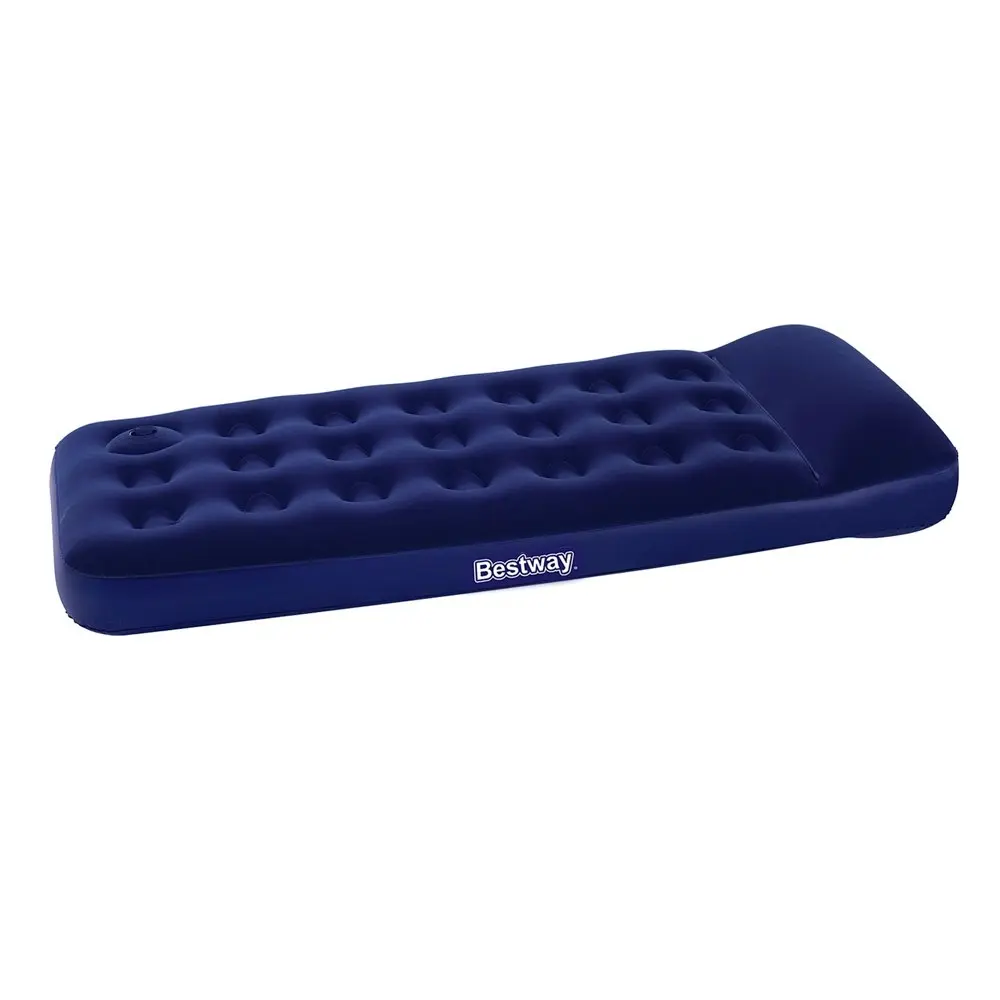 Bestway Air Mattress Single Inflatable Bed 185x76x22cm Airbed Blue