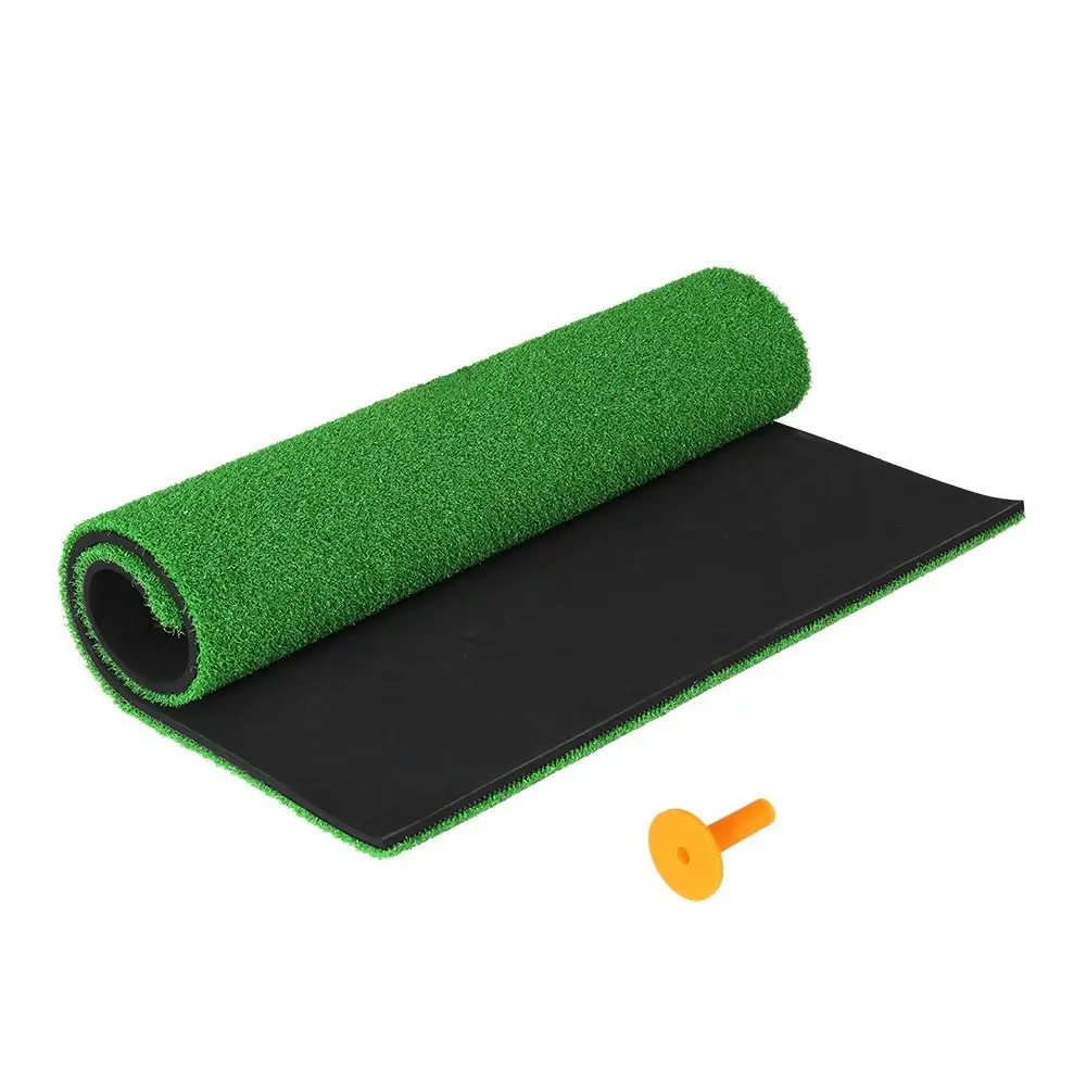 Everfit Golf Hitting Mat Portable DrivingÂ Range PracticeÂ Training Aid 80x60cm