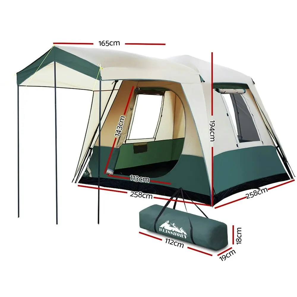 Weisshorn Instant Pop up Camping Tent 4 Person Outdoor Hiking Tents Dome