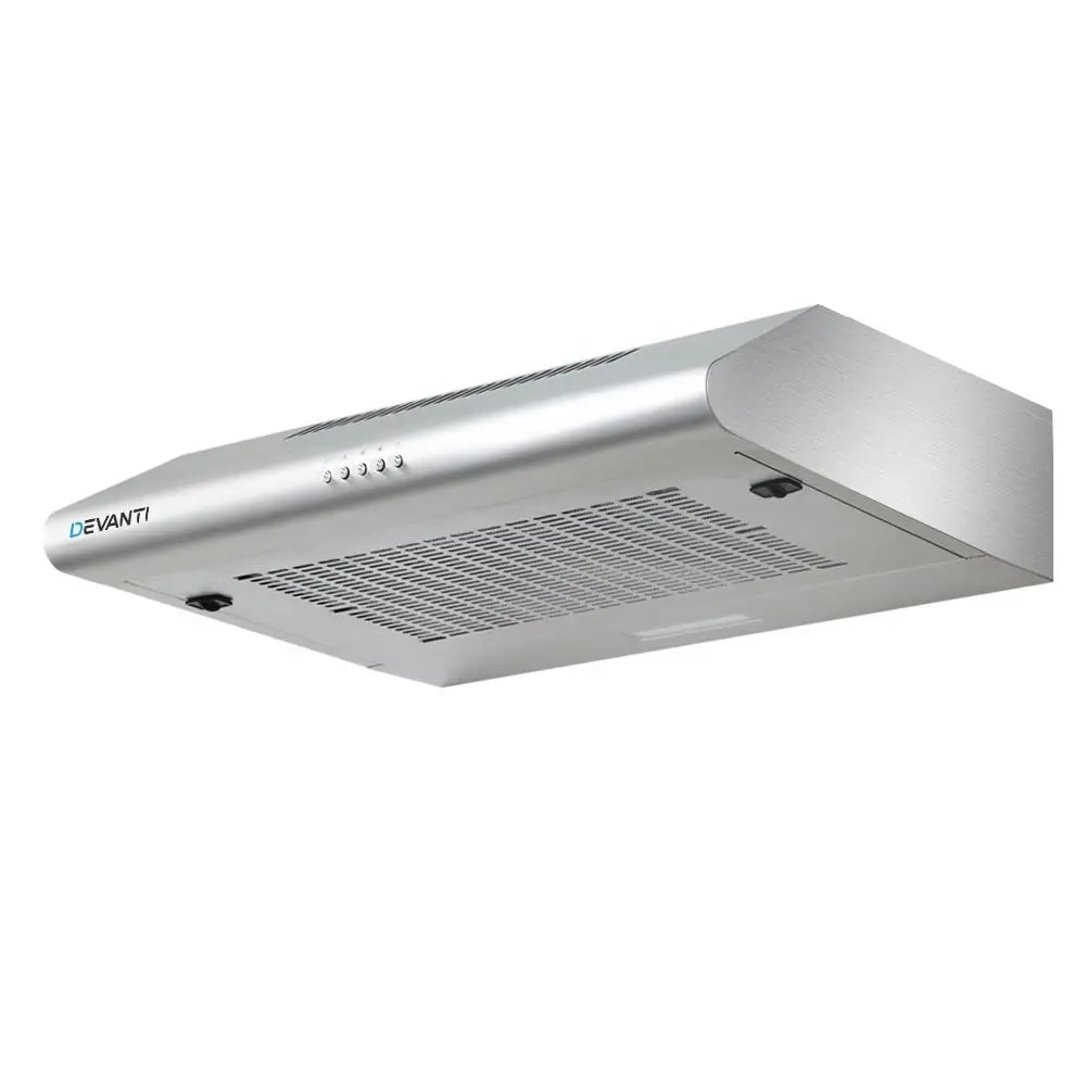 Devanti Range Hood 60cm Rangehood Stainless Steel