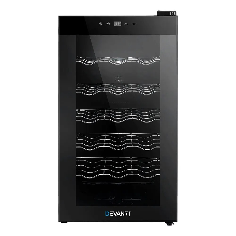 Devanti Wine Cooler Fridge 18 Bottles