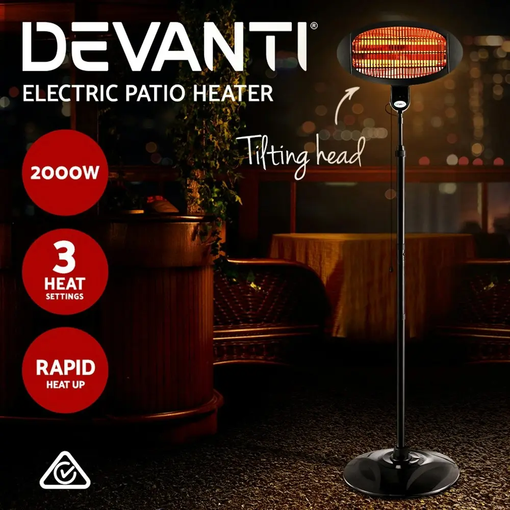 Devanti Electric Patio Heater 2000W