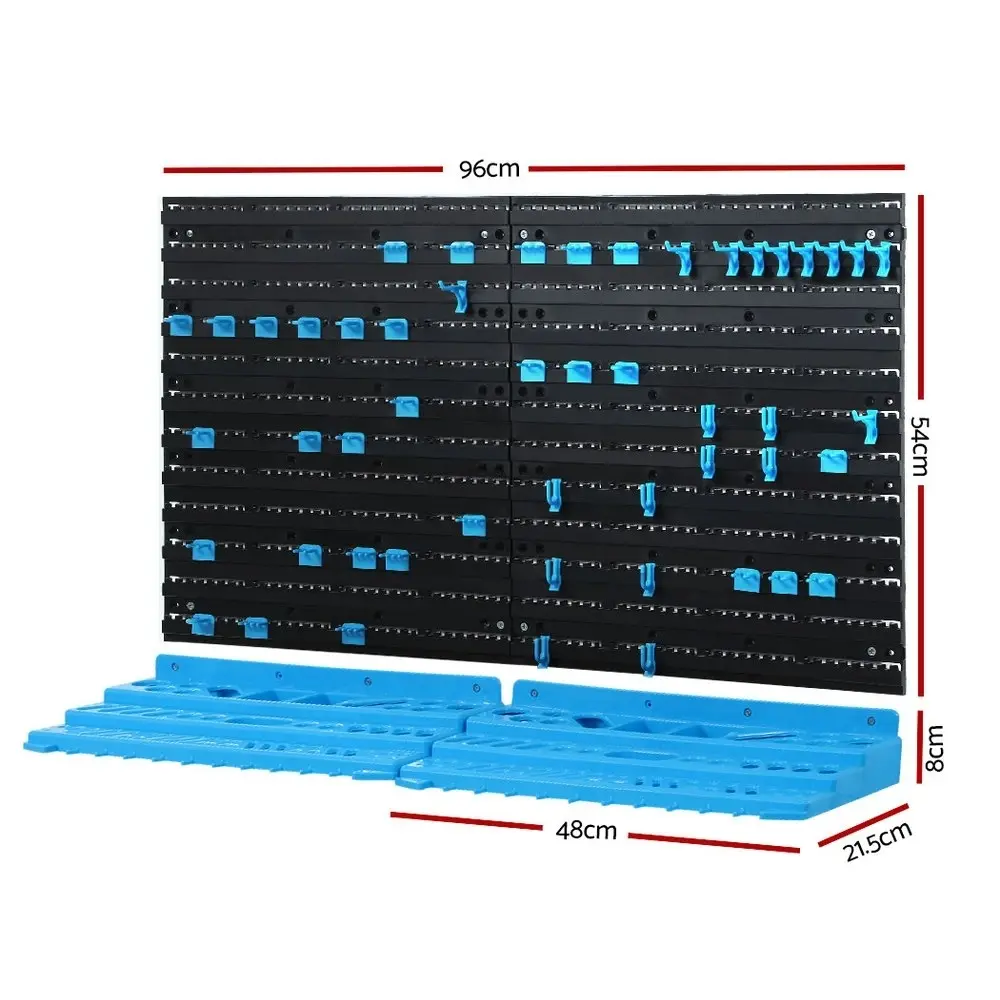 Giantz 108 Storage Bin Rack Wall Mounted