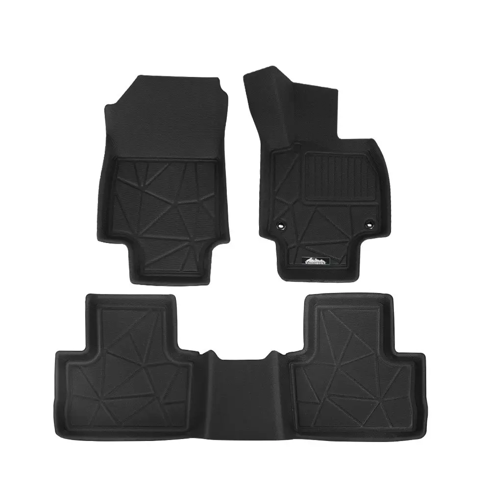 Weisshorn Car Rubber Floor Mats Compatible for Toyota RAV4 2019-2022 Front Rear