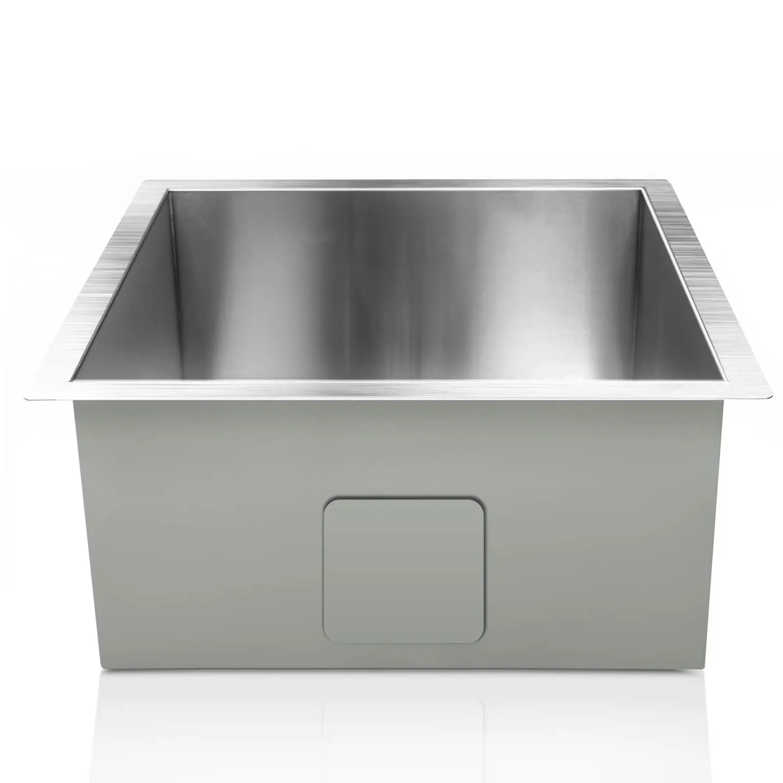 Cefito Kitchen Sink 36X36CM Stainless Steel Nano Basin Single Bowl Silver