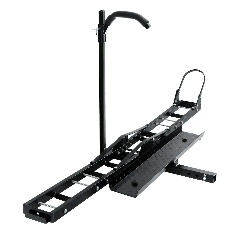 Giantz Motorcycle Motorbike Carrier Rack Ramp 2"Towbar Adjustable Height Black,Giantz Motorcycle Motorbike Carrier Rack Ramp 2"Towbar Adjustable Height Black