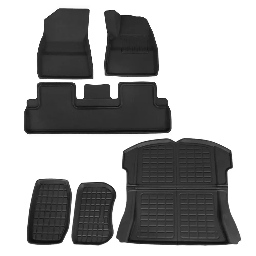 Weisshorn Car Rubber Floor Mats Compatible for Tesla Model 3 Trunk Toolbox Cargo