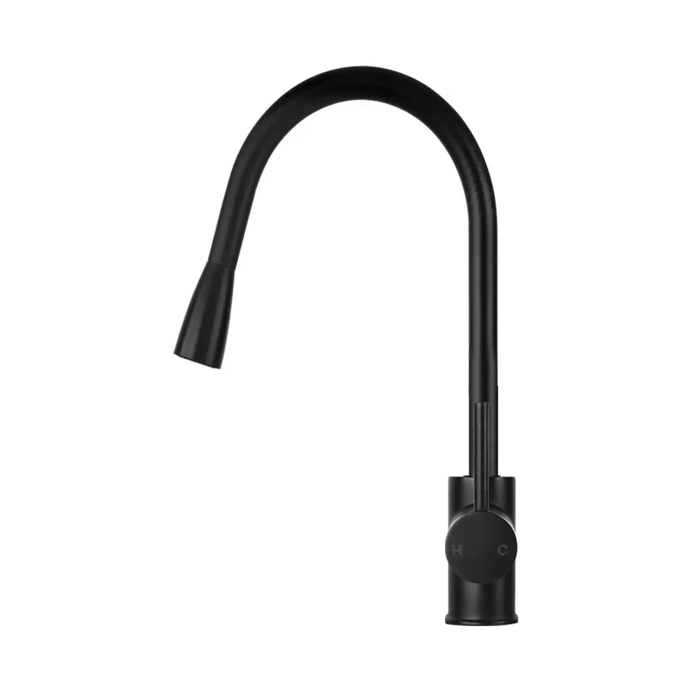 Cefito Kitchen Mixer Tap Pull Out 2 Mode Sink Faucet Basin Laundry Black