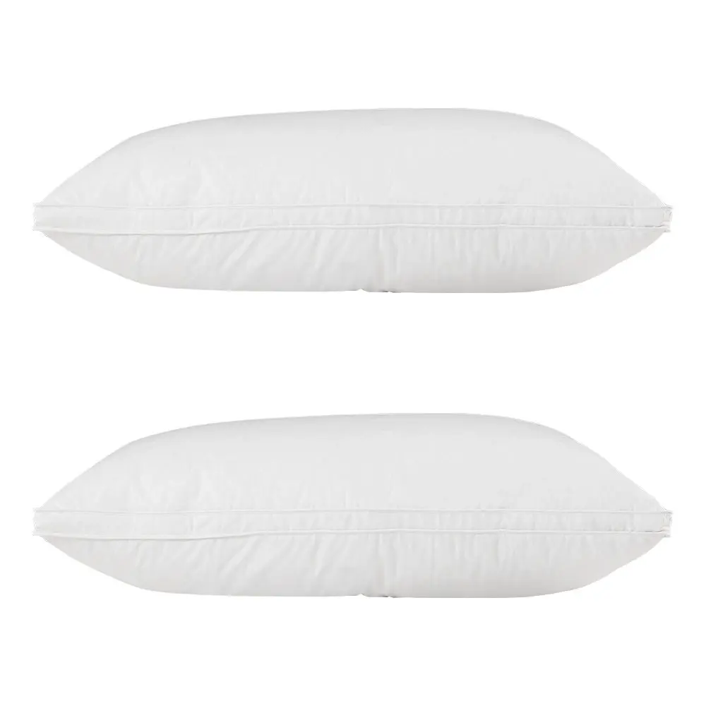 Giselle Bedding Duck Feather Down Pillow Luxury Twin Pack