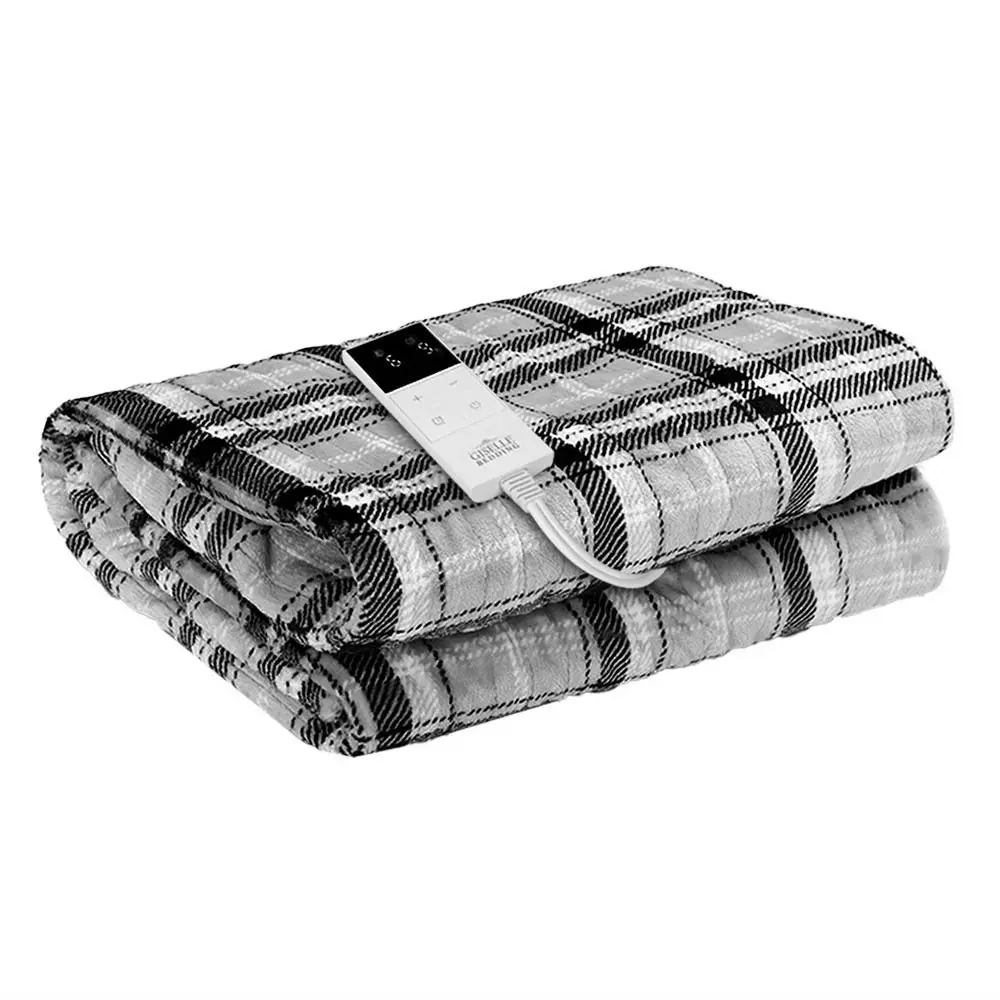 Giselle Electric Throw Rug Heated Blanket Flannel