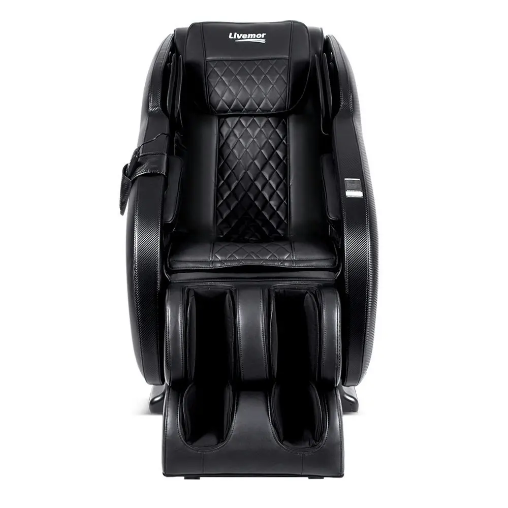 Livemor Massage Chair Electric Recliner Massager Black Ozeni