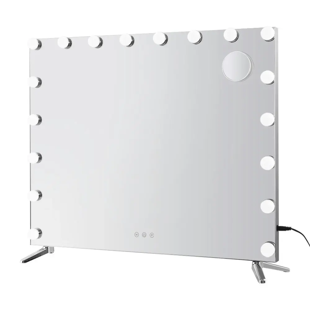 Embellir Makeup Mirror 80x65cm Hollywood Vanity with LED Light Tabletop Wall