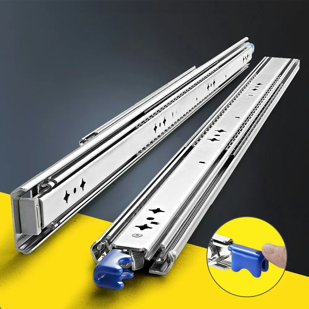 Tatras 1000MM Locking Drawer Slides Full Extension 120KG Load Capacity Bearing Ball Heavy Duty