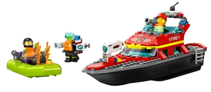 LEGO Fire Rescue Boat 60373