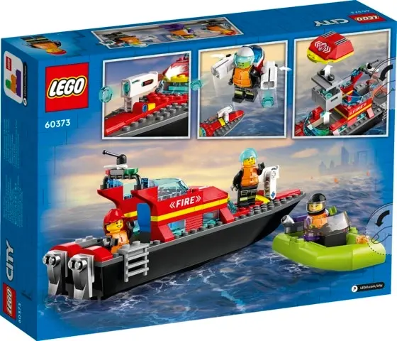 LEGO Fire Rescue Boat 60373