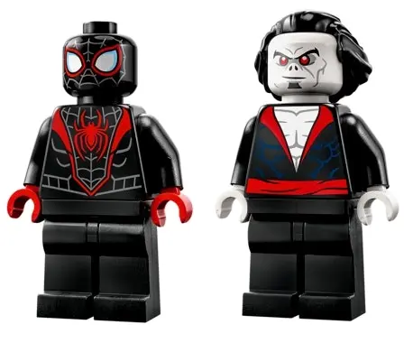 LEGO Miles Morales vs. Morbius 76244